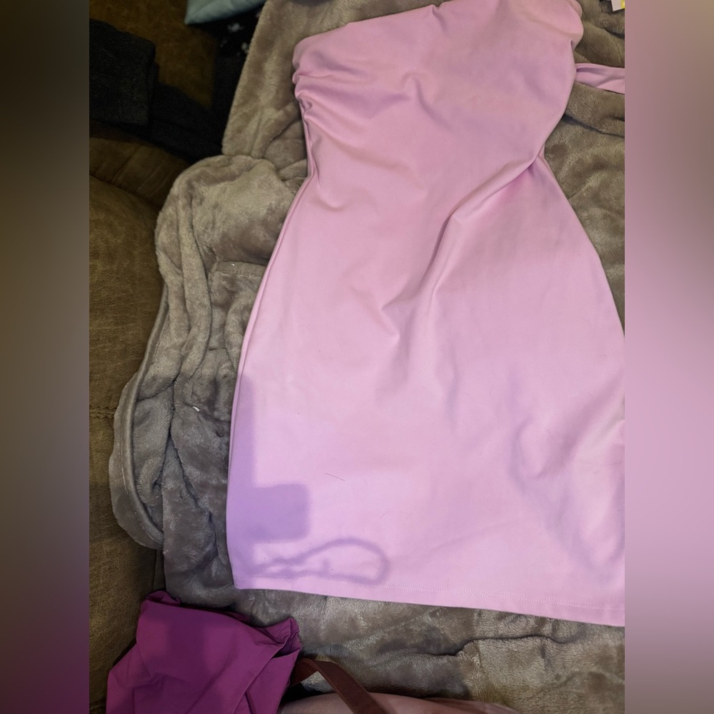 Wild Fable Baby Pink Mini Halter Dress